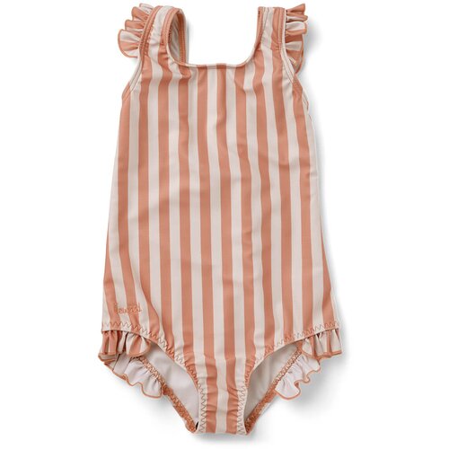 Liewood otroške kopalke tanna stripe coral blush/creme de la creme Cene