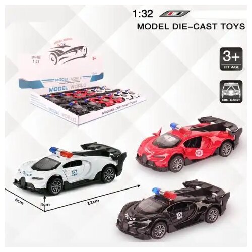 Magic Toys Bugatti policijski model automobila na uvlačenje u nekoliko verzija 1/32 Cijene