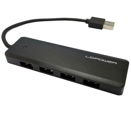 LC Power USB LC-HUB-U3-4-V2 HUB 4port USB3.0 Black Slike