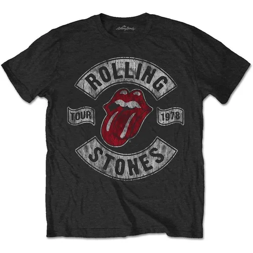 The Rolling Stones Košulja US Tour 1980 Black 2XL