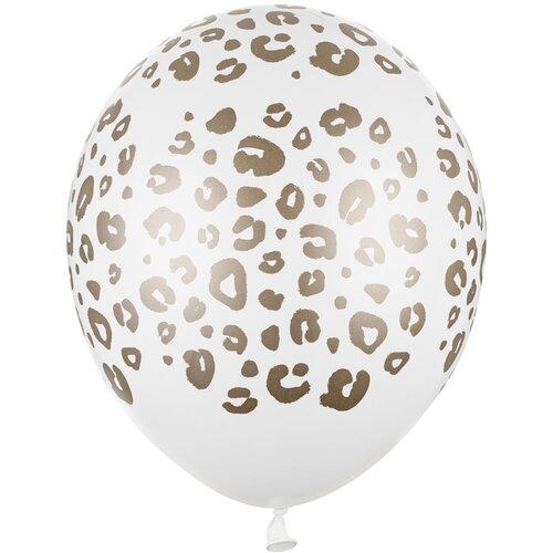 PARTY DECO baloni 30 cm, pike, pastelno čista bela Cene