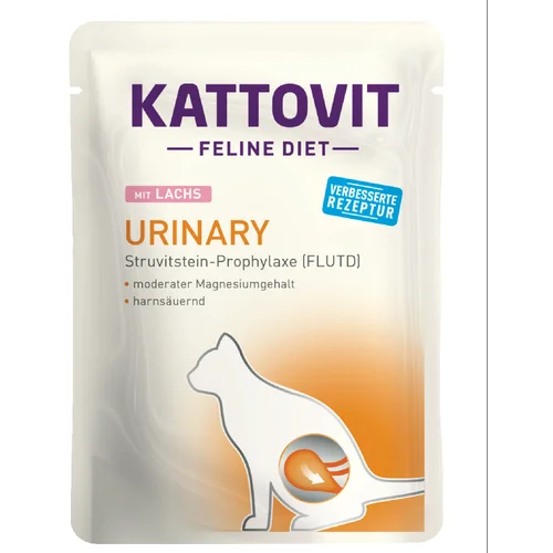 Kattovit Urinary Pouch - 6 x 85 g losos