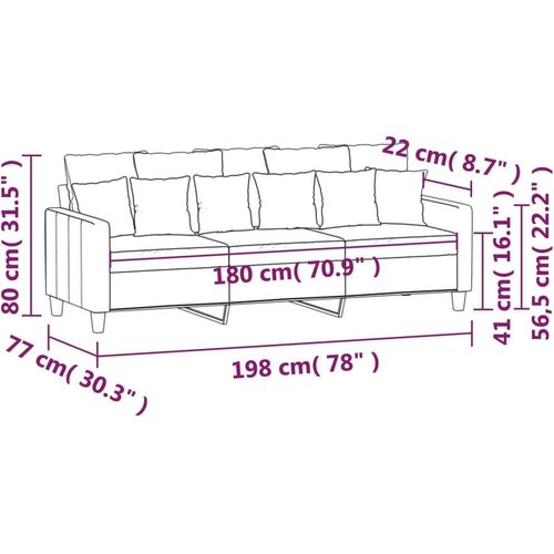  Trosjed od tkanine crvena boja vina 180 cm Slike