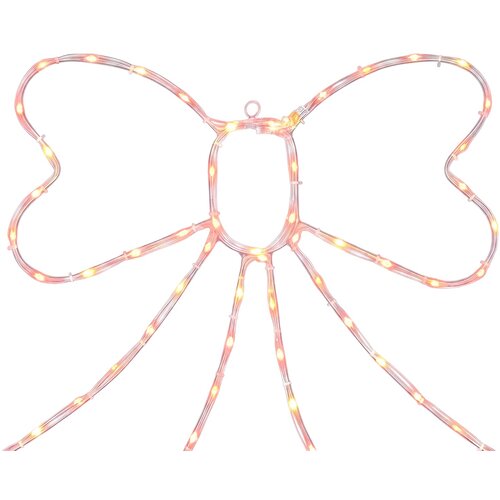  LED svjetleća ma&amp;scaron;na LOVIISA 70 LED lampica Crvena 50 x 51 cm Slike