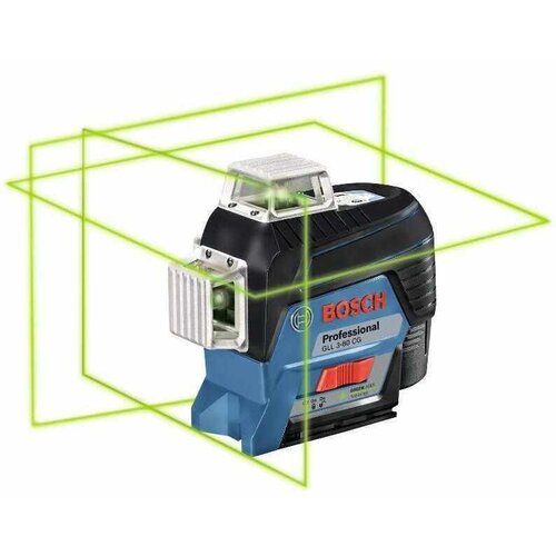 Bosch linijski laser sa zelenim zrakom bluetooth 80m GLL 3-80 CG Solo + BM1 + L-Boxx (0601063T03) Slike