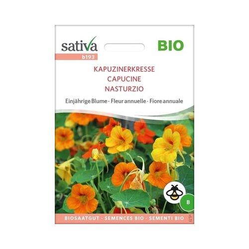 Sativa Ekološki enoletni cvet "kapucinka" Cene