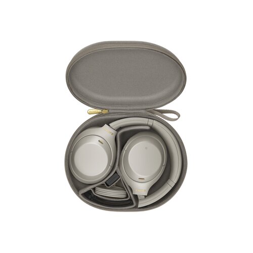 Sony WH1000XM4S.CE7 Bluetooth slu&amp;scaron;alice sa filterom buke, srebrne Slike