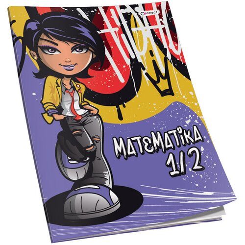  OBRAZAC &amp;Scaron;KOLSKI MATEMATIKA ZA 1 I 2RAZRED PREMIUM CONNECT GIRL Slike