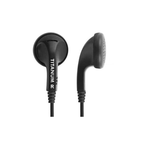  Slu&amp;scaron;alice TITANUM In-Ear, black, TH108K Slike