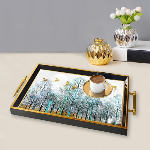 Aberto Design poslužavnik TPA9940 50 x 29 x 3,5 cm, &scaron;areni Cijene