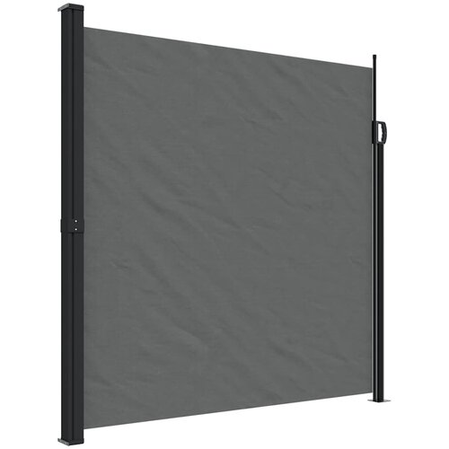 Bočna tenda na uvlačenje antracit 200 x 600 cm Slike