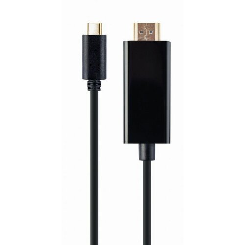 Gembird USB-C to HDMI-male adapter, 4K 60Hz, 2 m, black Slike
