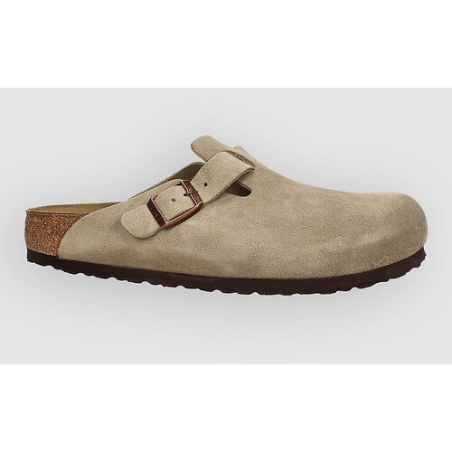 Birkenstock Boston Suede Leather Sandali taupe Slike