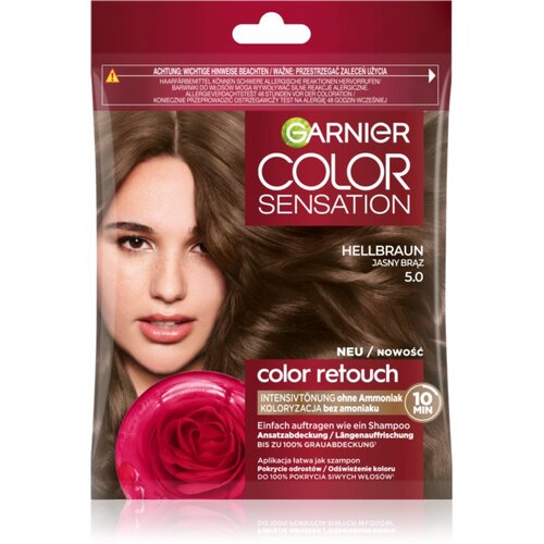 Garnier Color Sensation &scaron;ampon za toniranje za lase odtenek 5.0 Light Brown 1 kos Cene