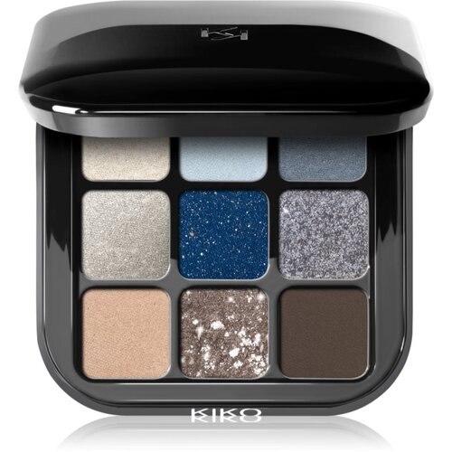 KIKO Milano Glamour Multi Finish paleta sjenila za oči nijansa 05 Blue Variations 2.5 g Cijene
