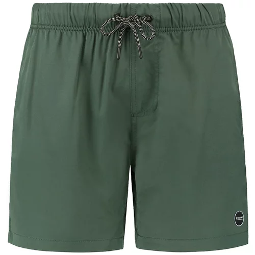 Shiwi Kratke kopalne hlače 'MIKE' temno zelena