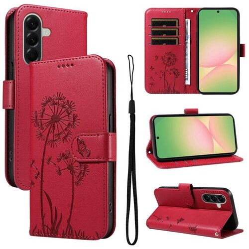 SUNSKY Eleganten ovitek etui za Samsung A57 5G, Regrat, Rdeč Cene