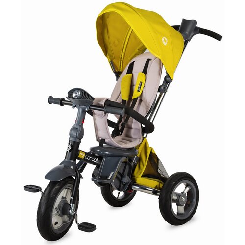Coccolle Velo Tricikl Žuti Slike