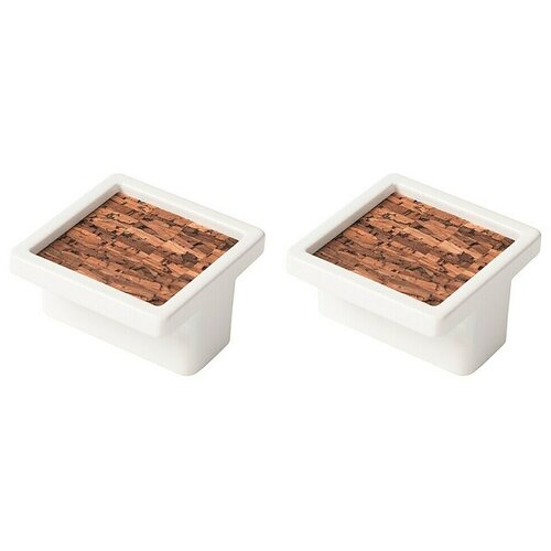  Set pohi&scaron;tvenih gumbov (2 kos, Vrsta pohi&scaron;tvenega ročaja: Gumb, &Oslash; x V: 38 x 21 mm, Drugo, Drugo, Bela/Pluta) Cene