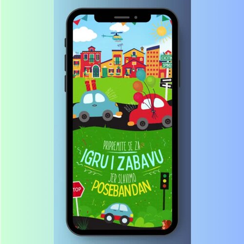  Video pozivnica za rođendan - 02 Slike