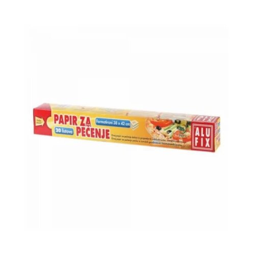  Papir za pečenje 38cm 20list Alufix Cene
