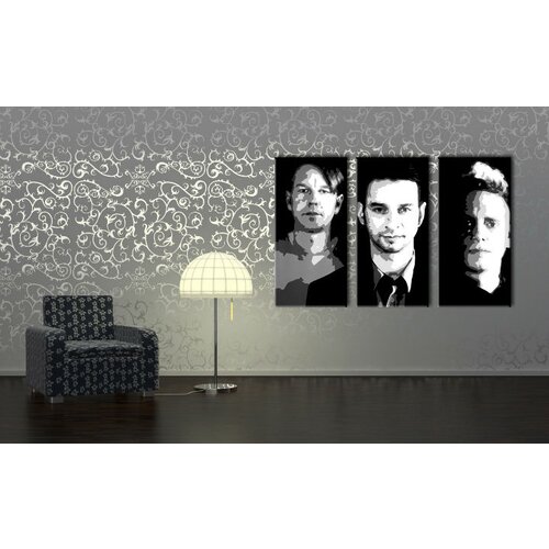 Ročno izdelana slika POP Art Depeche Mode 3-delna  (POP ART) Cene