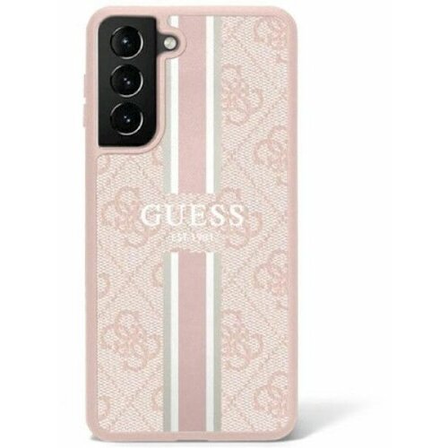 Guess Futrola za Samsung S23 Pink 4G Printed Stripe Slike