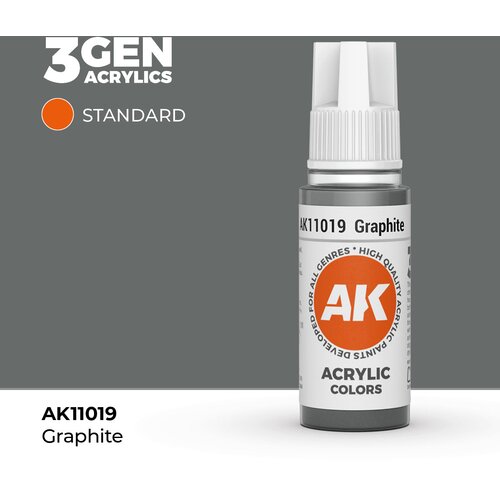 AK Interactive Graphite 17ml - 3rd Gen Akrilna Boja AK11019 Cene