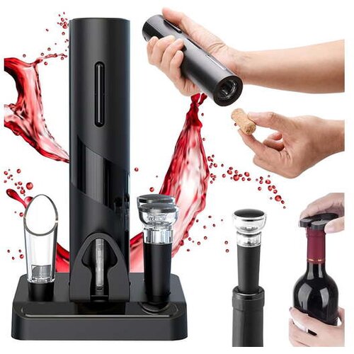 VERK_GROUP VERK GROUP set elektricnega odpiraca za vino s podstavkom 07 Cene