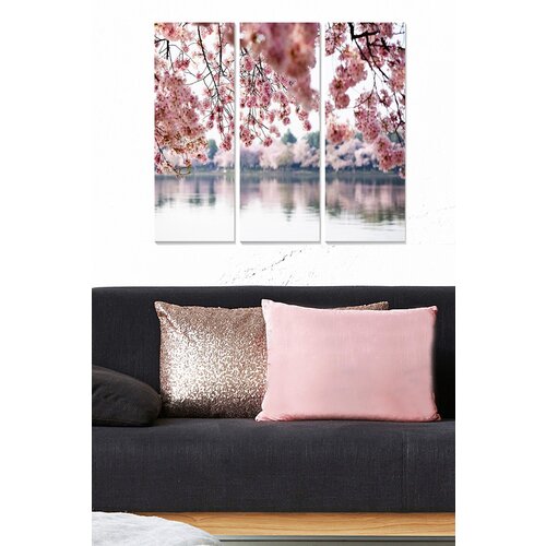 Wallity MDF102307675 multicolor decorative mdf painting (3 pieces) Slike