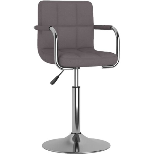 vidaXL Barski stolček taupe blago, (20967784) Cene