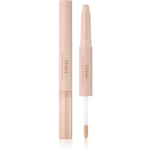 thim Skin Cover Concealer Duo korektor za prekrivanje i redukciju nepravilnosti obostrani nijansa 02 Beige 6.3 g Cijene