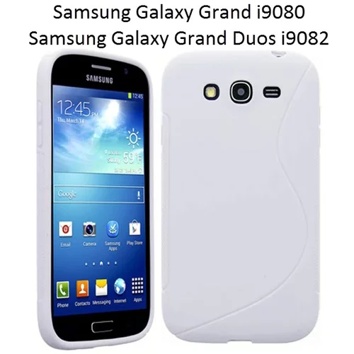  Gumijasti / gel etui S-Line za Samsung Galaxy Grand i9080 / Grand Duos i9082 - beli