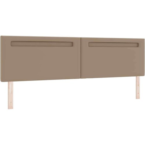  Okvir kreveta s madracem Boja cappuccina 200 x 200 cm Slike