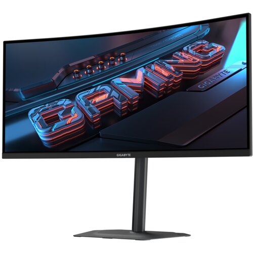 Gigabyte Monitor 34" GS34WQCA 34" VA 1500R, 3440x1440 WQHD 120Hz, 300cd, 1ms, height, tilt Cijene