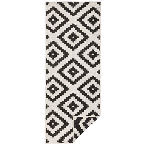 NORTHRUGS Črno-bež zunanja preproga Malta, 80 x 250 cm Slike