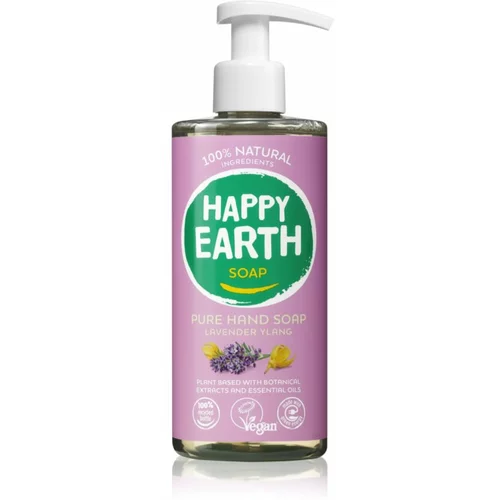 Happy Earth 100% Natural Hand Soap Lavender Ylang tekući sapun za ruke 300 ml
