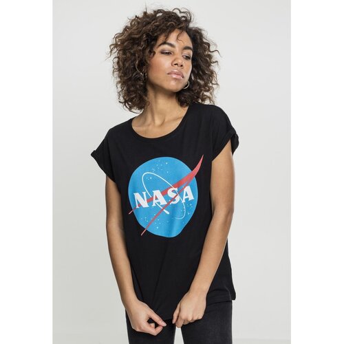Mister Tee Ladies NASA Insignia Tee black Cene