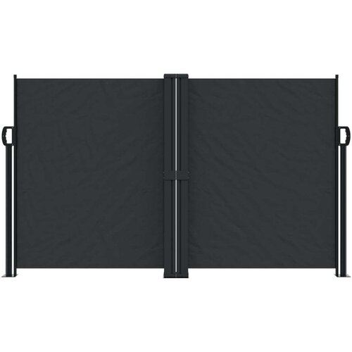  Uvlačiva bočna tenda 140 x 600 cm crna Slike