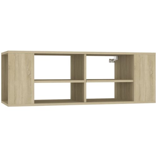 vidaXL Stenska TV omarica sonoma hrast 102x35x35 cm iverna plošča, (20620845) Cene