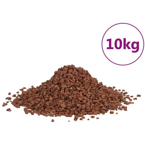 VidaXL Vulkanski kamen 10 kg rdeč 5-8 mm Slike
