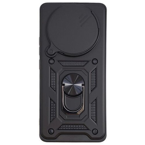 Max Mobile MM TPU XIAOMI REDMI NOTE 14 PRO- 4G ANTI-SHOCK WITH RING crna Slike