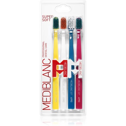 MEDIBLANC 4990 Super Soft zobne ščetke izjemno mehka 4 kos Cene