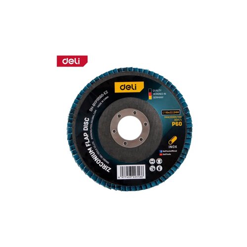 Deli Lamelarni brusni disk Zn inox/metal 115mm G60 EDH-BYP11560-E2 Cene