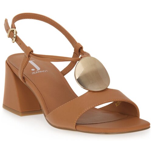 Jeannot Sandali & Odprti čevlji NAPPA CANNELLA Kostanjeva Cene