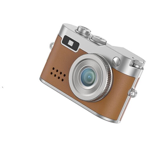 INF Mini digitalna kamera 2K, prava 5MP leča, Type-C polnjenje Brown, (5000298761) Cene