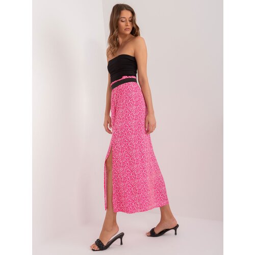 Sublevel Skirt-D73771M50223A-dark pink Slike