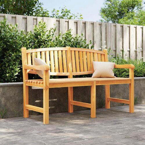 VidaXL Vrtna klupa 149 5 x 60 x 90 cm od masivne tikovine Slike
