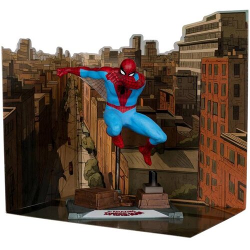Mcfarlane Toys Statue Marvel Collection - The Amazing Spider-Man - Spider-Man (Gold Label) Cene