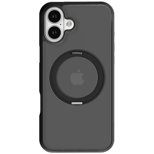 Torras Ostand Pro ohi&amp;scaron;je za iPhone 16 Plus (črno) Slike